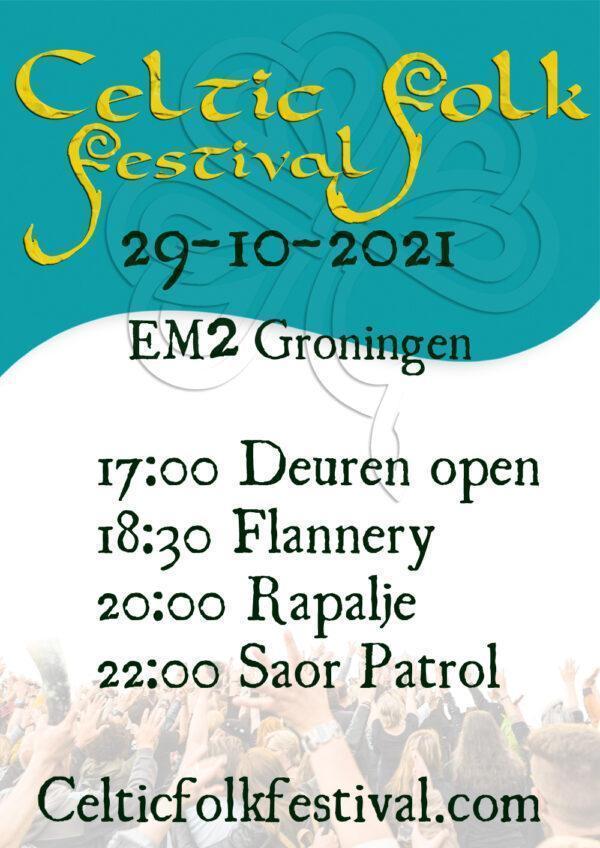 Lineup Celtic Folk Festival Rapalje